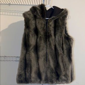 Faux Fur Reversible Vest
